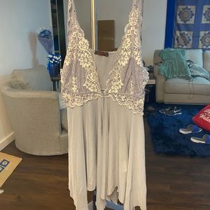 Women’s grey lingerie set
